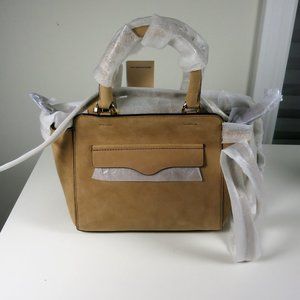 Rebecca Minkoff Avery Mini Tote Leather Tan NWT